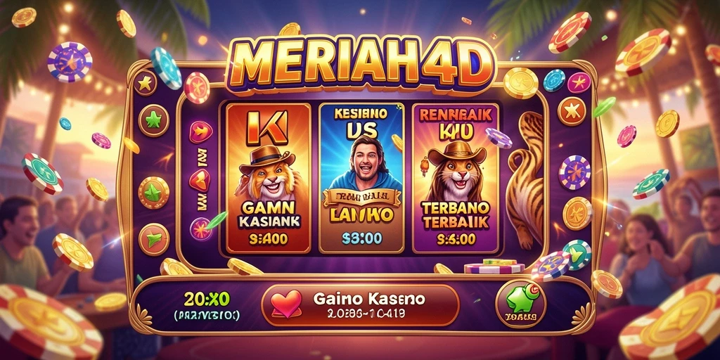 Tangkapan layar permainan Kasino yang menampilkan momen mendebarkan.