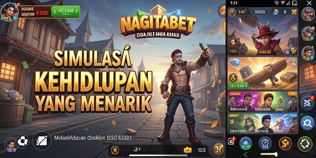 Tampilan gameplay yang menarik di NAGITABET.